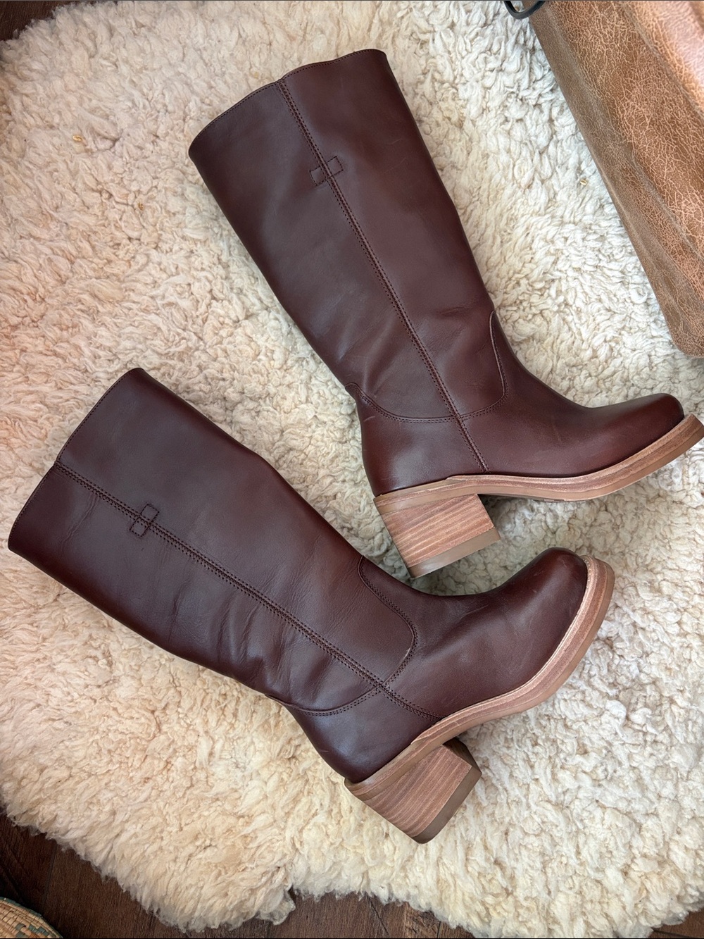 DINGO Anthropologie Leather Boots 7.5